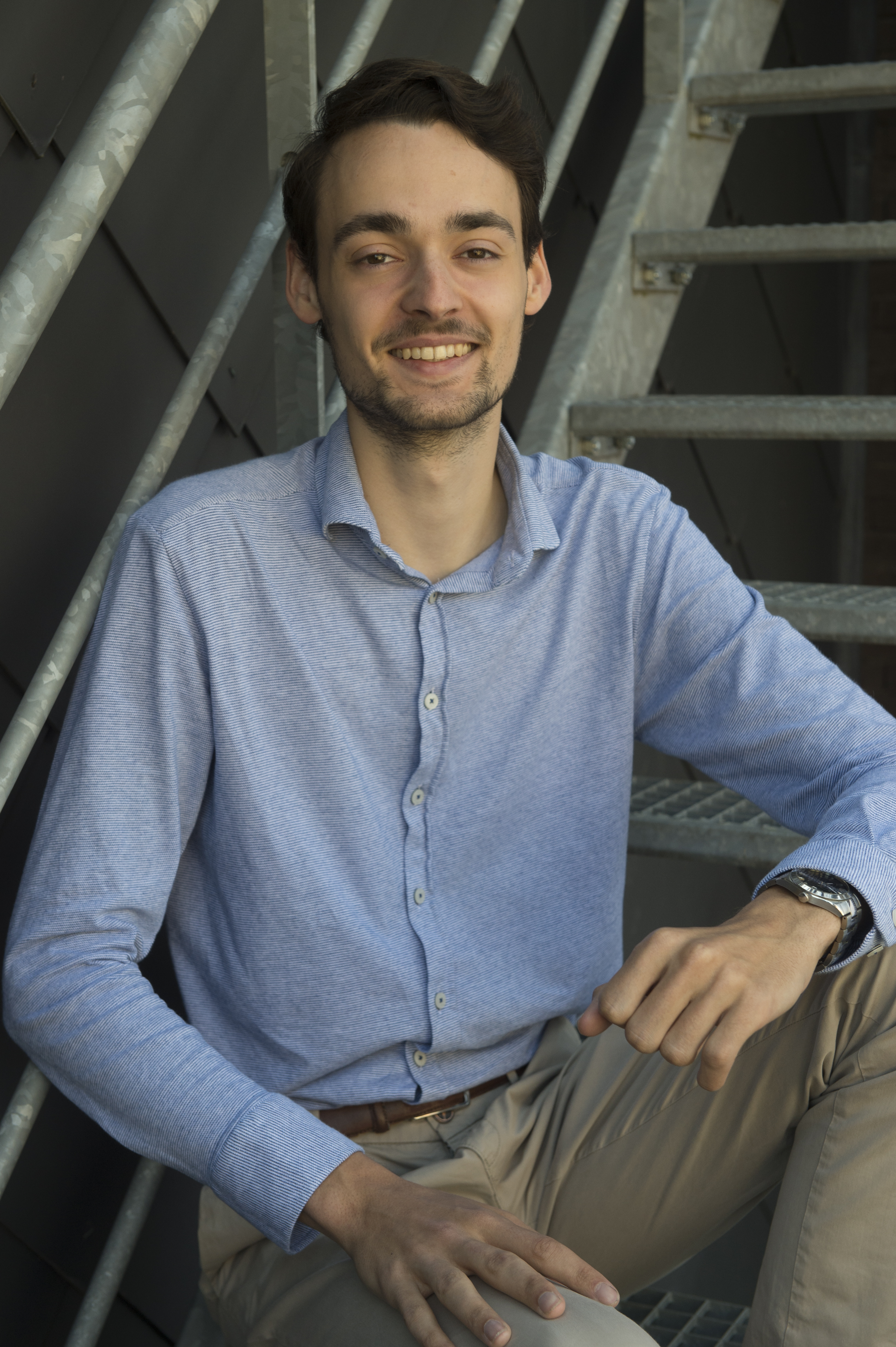 Portrait of Thomas De Roeck, product developer and co-founder of Wakaaro